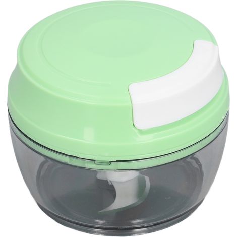 Hachoir Manuel Mini 150ML pour Légumes et Ail, Mixeur Multifonction Portable (1/5)