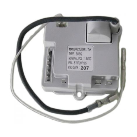 Caja de Encendido Tipo B511-2 para Junkers W125, WR275, WR300  Centralita Original (8707207011 / 8707207060)