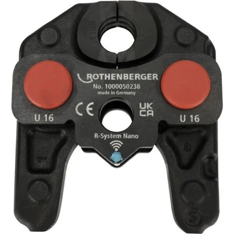 ROTHENBERGER ROMAX NANO iJAW, mâchoire à sertir, U, 16 mm - 1000050238