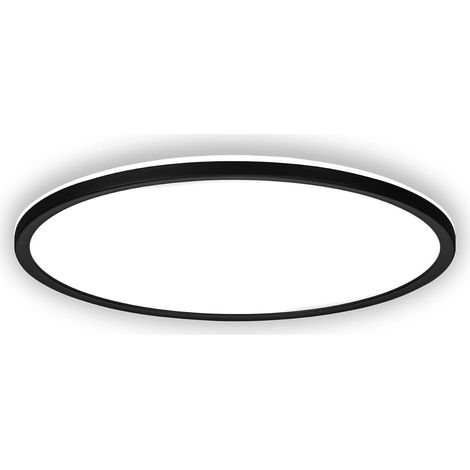 Plafonnier LED plat avec éclairage indirect, lumière blanc neutre, protection IP44 230mm (1/5)
