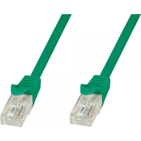 Techly Professional Cavo di rete Patch in CCA Cat.6 Verde UTP 1,5m (1/4)