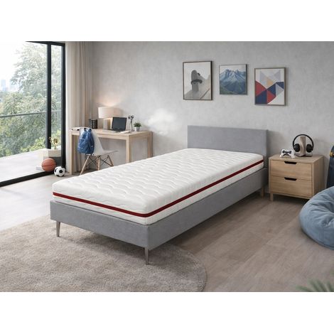 Colchon 70x190 CAMA INFANTIL Altura 18 CM GEA Espuma desenfundable, ideal para camas nido y tipo Montessori