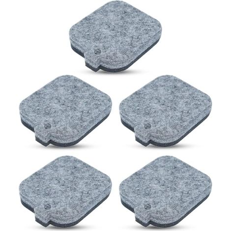 filtros de aire, 75x60x12 mm, para sopladores Stihl BG45 BG55 BR45 SH55 (1/5)