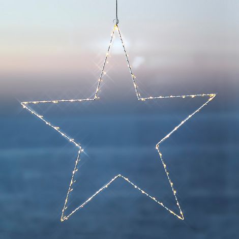 [NEUWERTIG] Sirius Led Dekorationsleuchte Liva Star Leuchtstern Fensterdekoration Weiß 70980 B-Ware