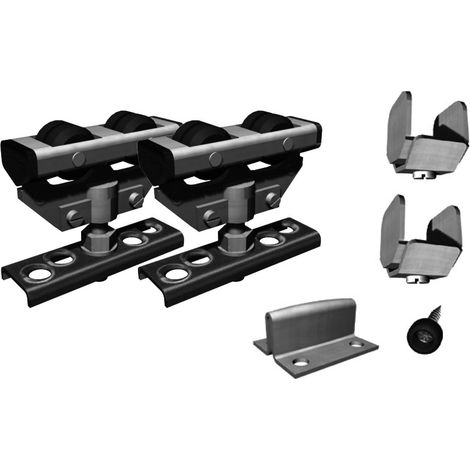 Juego de corredera SAHECO SF-75 galvanizada para 75 kilos 007500