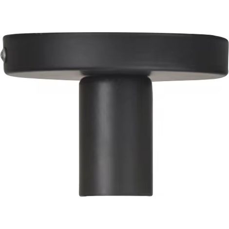 Plafonnier minimaliste noir E27, style rétro scandinave (1/5)