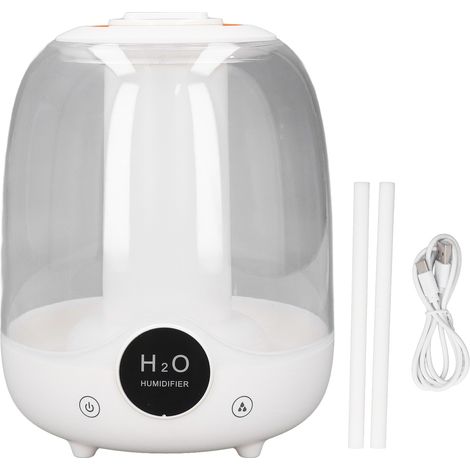 Petit humidificateur 3L grande capacité, humidificateur d'aromathérapie à double pulvérisation, humidificateur de bureau pour la maison et le bureau (1/5)