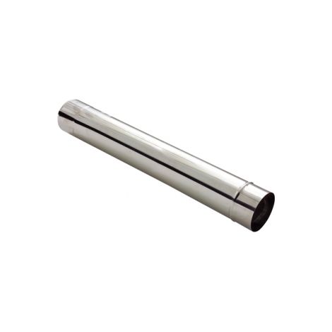 Joncoux – Tuyau de raccordement inox 304 – Longueur 1m – Ø139mm pour poêle à bois – Soudure continue pour installations gaz et fioul