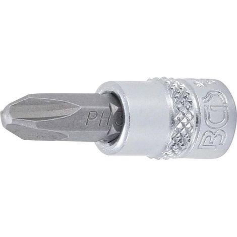 Douille à Embouts 6,3 mm (1/4) Cruciforme PH3 - Précision et Robustesse, Acier, Pro - D-Work