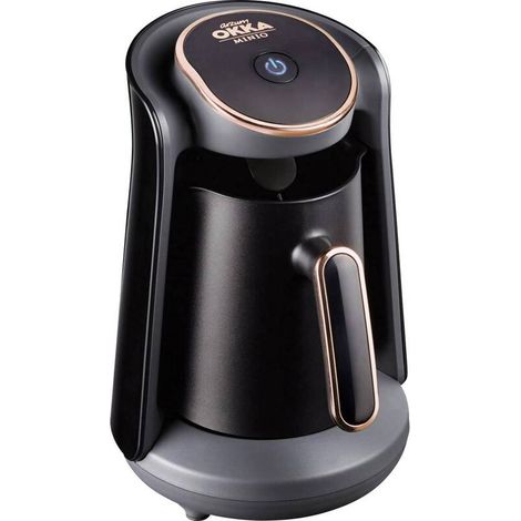 [GEBRAUCHT] B-Ware Arzum Mokka-Kaffeemaschine Kaffeeautomat OKKA MINIO schwarz kupfer 1-4 Tassen (1/2)