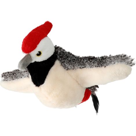 1 Jouet interactif pour chat, oiseau volant à capteur de mouvement, en flanelle, rechargeable USB, pour chat d'intérieur (1/5)