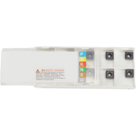 10 Stück Hartmetall-Dreheinsätze, indexierbar, beschichtet, für Holzfräsen, CNC-Drehmaschinen, Werkzeuge RDMT0802MOTN (1/5)