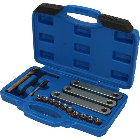 Brilliant Tools Reparatursatz für Bremsgewinde, M9 x 1,25, 16-tlg.