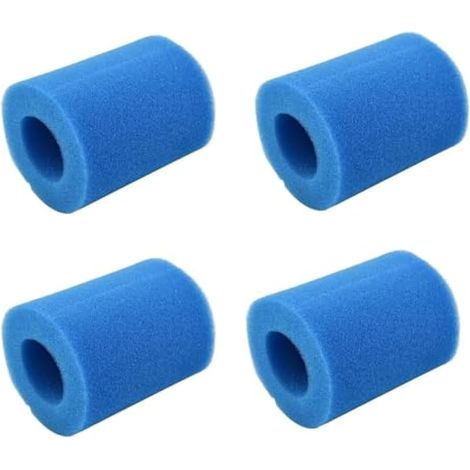 Lot de 4 filtres en mousse lavables 58094 pour piscines de type II (1/4)