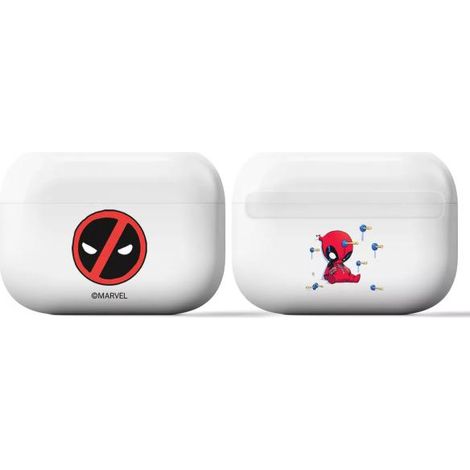 airpods pro deadpool custodia protettiva white (1/3)