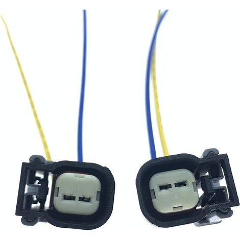 Compatible avec les fiches d'injecteurs de carburant et les connecteurs de faisceau de câbles automobiles Jinbei, Haishi, Foton View, Zhongshun et Jinlong Haishi -- JB1791-2P
