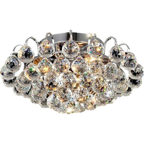LED Deckenleuchte Moderne Kristall Deckenlampe E14 Kronleuchter Schlafzimmer Esszimmer Wohnzimmer