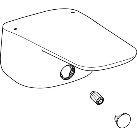 Ideal Standard Leva maniglia Ceraflex, con logo, Cromo , B961375AA