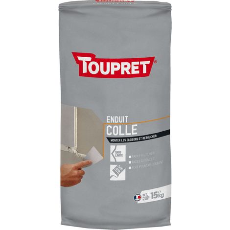 Toupret Gli Essenziali Intonaco Colla in Polvere da 15 kg - Toupret