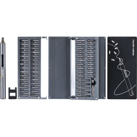 StarTech.com Tournevis électrique précision 55 embouts argenté (1/3)