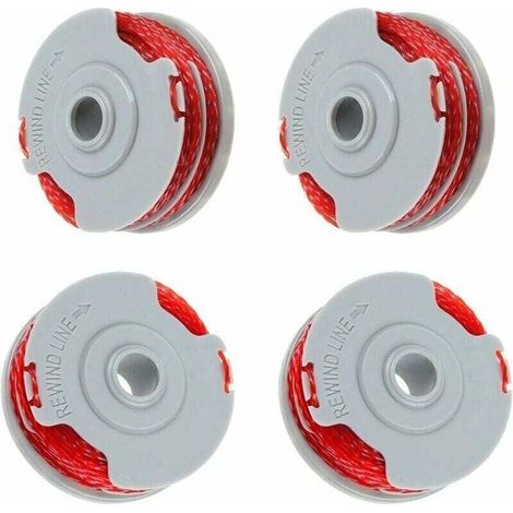 Flymo FLY021 Bobine de fil de rechange pour débroussailleuse 1,5 mm Double alimentation automatique Contour Mini Trim Multi Trim Power Trim et Revolution 4 pièces T Audace (1/4)