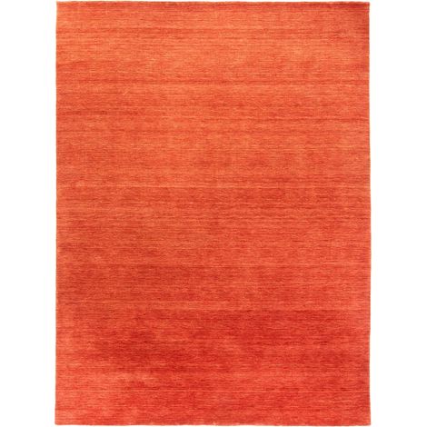 Tapis Loribaft tissé Tapis - Tapis en laine  - 90x60cm, Rectangular - 100% Laine vierge - Tissé main - Lilas