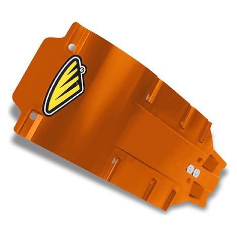 Sabot moteur Speed Armor compatible avec les motos de marque KTM - Orange