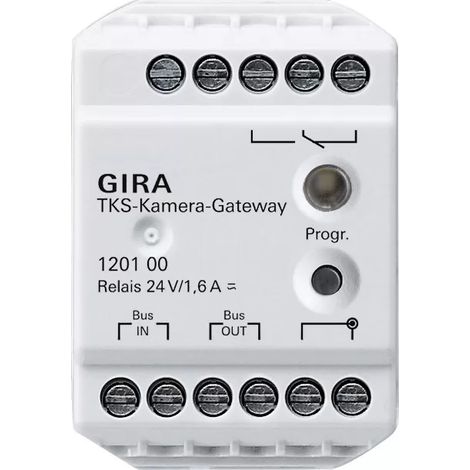 Gira TKS-Kamera-Gateway 120100, für analoge Kameras, Aufputz/Unterputz/REG (1/2)