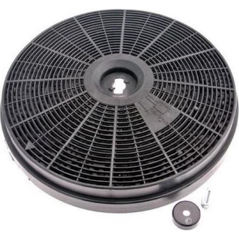 Filtre Charbon Actif - Diamètre 200 mm Hauteur 28 mm - Pour Hotte Cuisine - Unité