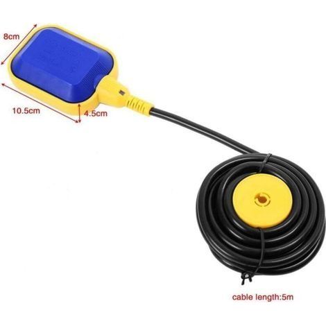 Schwimmerschalter, Fdit Wasserstandsregler-Schwimmerschalter für 5-m-Kabel für Tankpumpe (1/4)