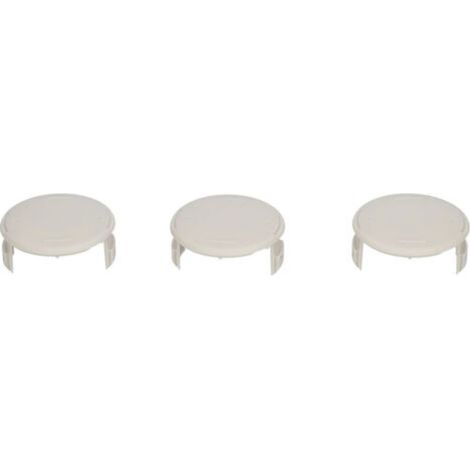 01 02 015 Coperchio bobina di ricambio, tappi bobina in ABS facili da installare 522994001 3 pezzi per tagliaerba Ryobi per giardino esterno -Crezuo