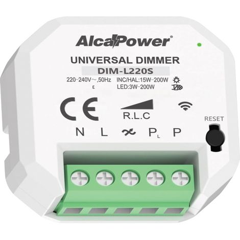 Gradateur Intelligent Universel 220-240V Ac (1/2)