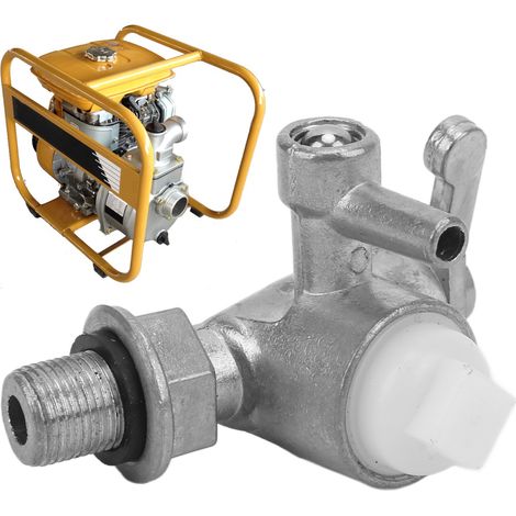 Robinet à essence métallique ON/OFF 064‑20064‑00 pour moteur Robin EY15 EY20 (1/5)