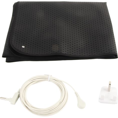 Tapis antistatique de mise à la terre 0,8 mm d'épaisseur, sous-main conducteur en cuir (1/5)