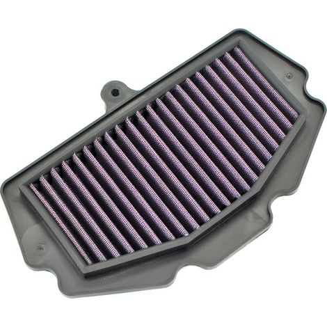 High flow filter element for Kawasaki Ninja 400, Z400 and Ninja 400 models. (1/4)