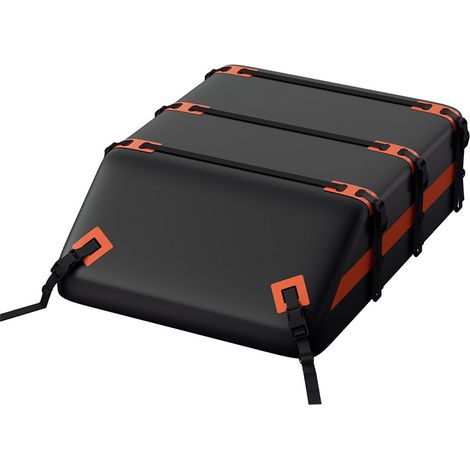 Jiubiaz Auto Daktasche 550L 132x101x42 cm Wasserdicht 700D mit 8 Spanngurten und Antirutschmatte