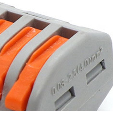 20 pièces connecteurs à sertir rapides PCT 214, bornes électriques flexibles à conductivité élevée, raccords de câblage rigides à fente