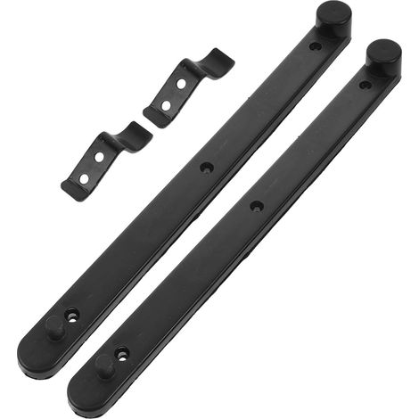 Guide de montage latéral pour portes d'armoires relevables, rail coulissant en plastique 250 x 19 (1/5)