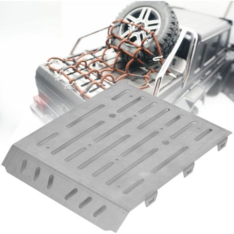 Plaque de protection en acier inoxydable pour essieu arrière Traxxas TRX6 G63 AMG 6x6 - Amélioration et accessoires RC