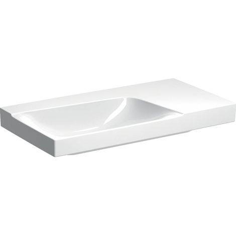 Geberit Xeno 2 lavabo, surface de pose à droite, sans percement (1/3)