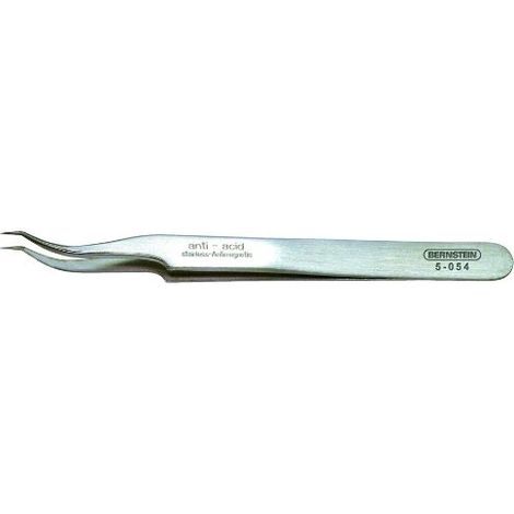 Bernstein 5-054 Pinzetta SMD 7abb SA Punte curve, Molto acuminate, piegate 120 mm