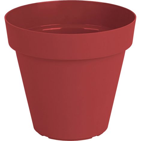 Maceta Capri 50cm Rojo Oscuro (1/5)