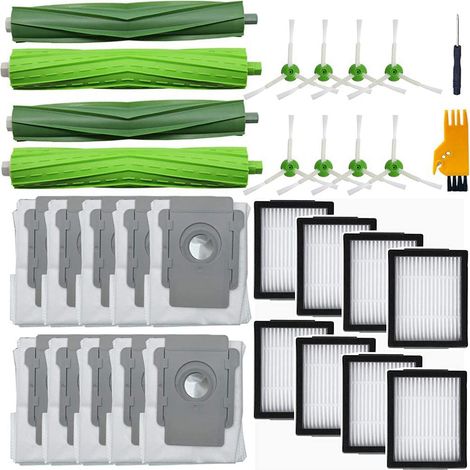 Bolsas para aspiradora Crediri con filtro HEPA para Irobot Roomba I7 I7+ I6+ I8 I3+/plus (1/5)