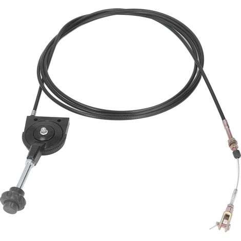 Câble de commande d'accélérateur manuel pour pelle hydraulique, 4 m, en acier inoxydable, pour camion agitateur (1/5)