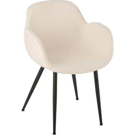 Chaise Design "Rosalinda" 80cm Blanc (1/5)