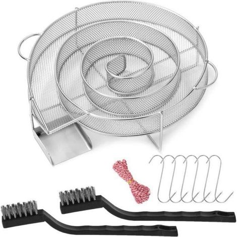Générateur De Fumée Froide - Acier Inoxydable - Pour Fumoir Boîte Et Fumoir À Granulés - 19 5 Cm - 1 Pièce (1/5)