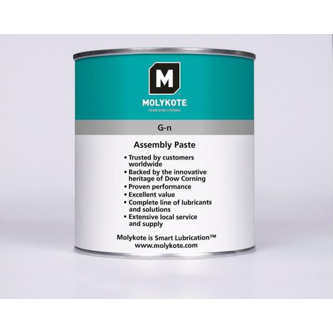 Pasta lubrificante Molykote G N Plus 1 kg con disolfuro di molibdeno
