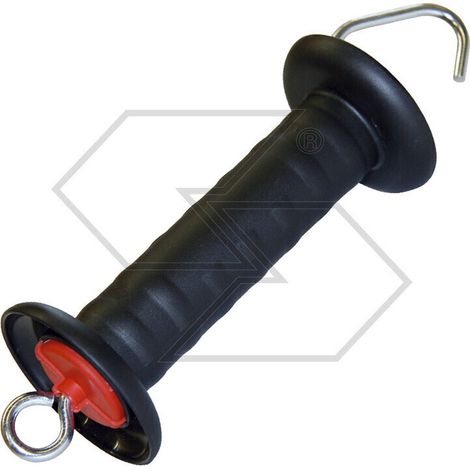 Corral Gate handle black, with hook