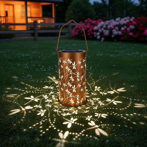 Lampe Solaire Exterieur,IP65 Étanche Eclairage Exterieur Solaire,Lampes Solaires de jardin Colorées en forme de tournesols pour Chemins,Decoration Jardin Exterieur (B) (1/5)