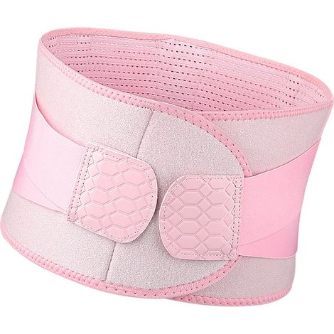 Avec plaque en aluminium ergonomique pour l'exercice quotidien, ceinture lombaire réglable pour le bas du dos (1/5)